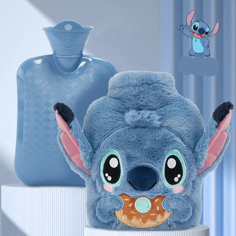 Bouillotte à eau chaude Disney 27 cm – Dumbo, Lotso, Stitch Angel – enfant