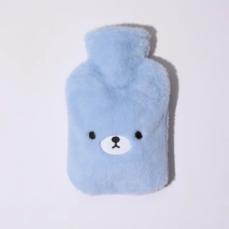 Bouillotte à eau 1000mL - Tête d'ourson mignon pour adulte et enfant