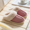 Pantoufles chaudes en coton velours – Chaussons antidérapants hiver