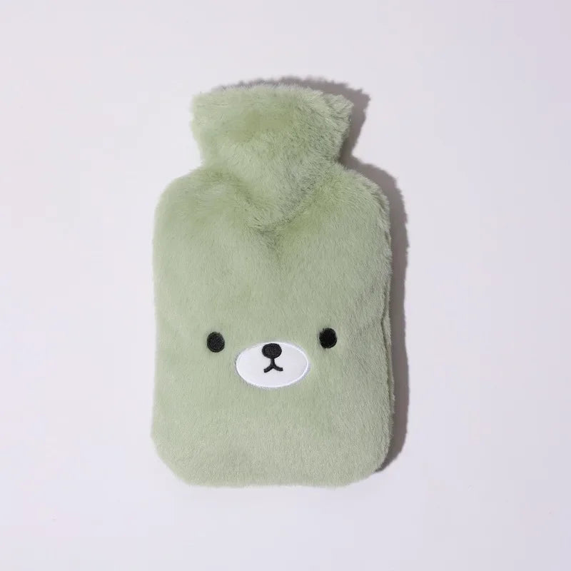 Bouillotte à eau 1000mL - Tête d'ourson mignon pour adulte et enfant